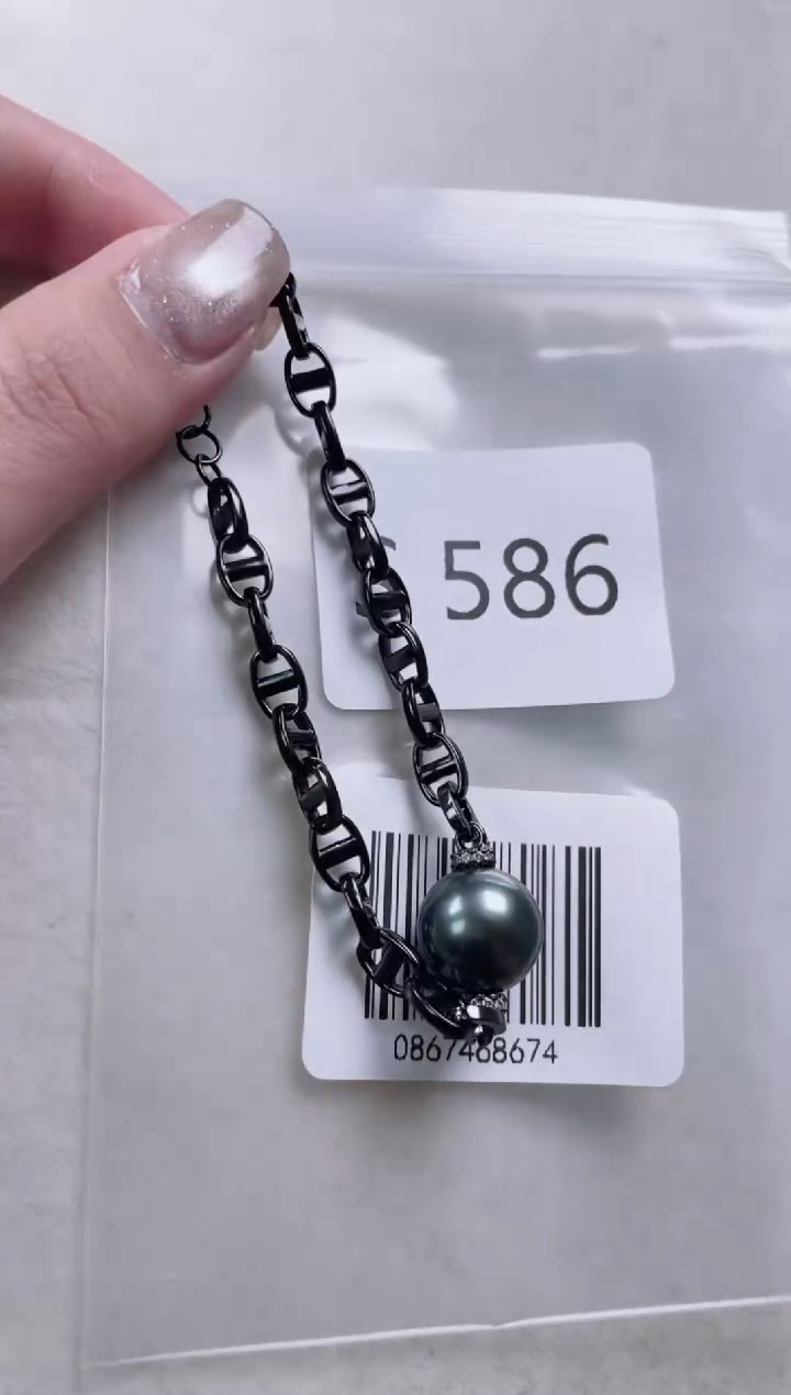 【闪购商品】海水珍珠手链银S925镶嵌S586