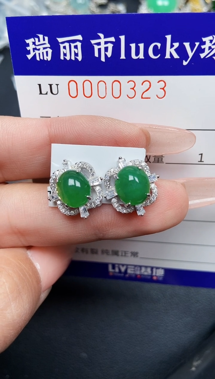 【闪购商品】翡翠颈饰银S925镶嵌0323