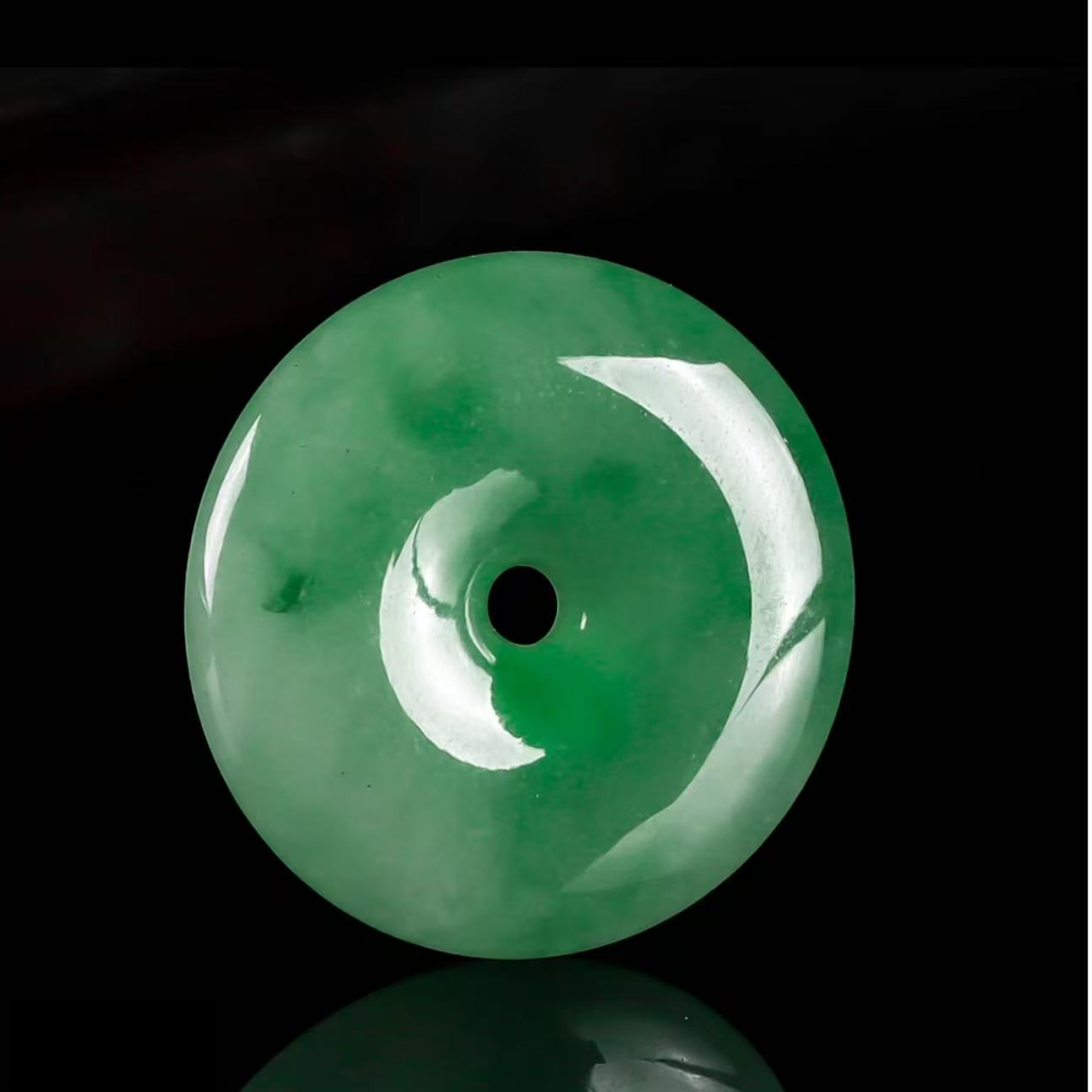 【商品展示链接】-----翡翠平安扣一个