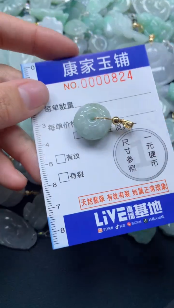 颈饰未镶嵌翡翠824