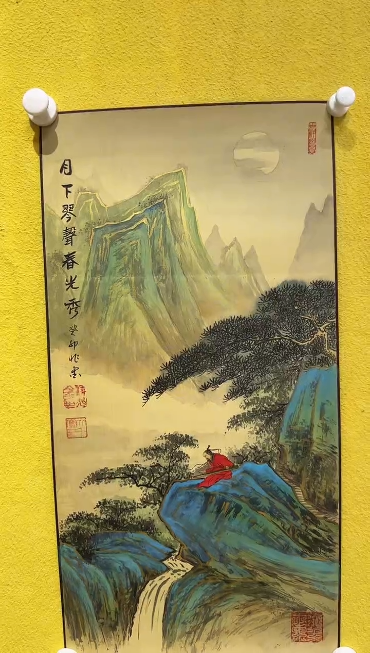 国画梁兆金/精品国画/2平尺