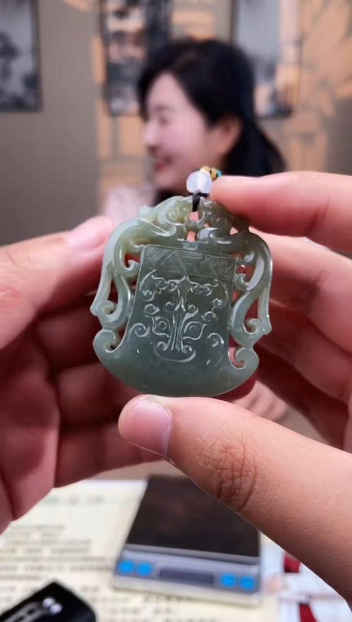 和田玉未镶嵌颈饰多样性发货拍一发一26051