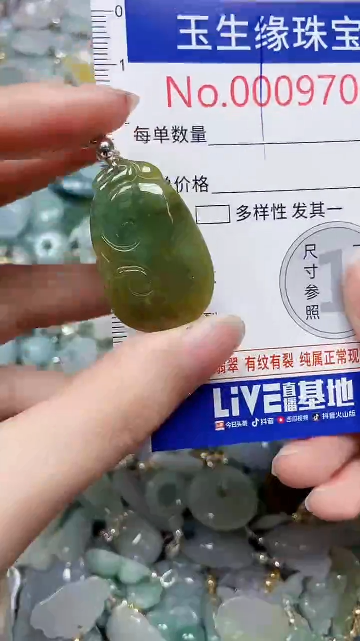 【闪购商品】翡翠颈饰未镶嵌闪购00009709