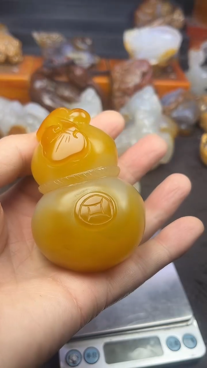 【闪购商品】玛瑙/玉髓手把未镶嵌1