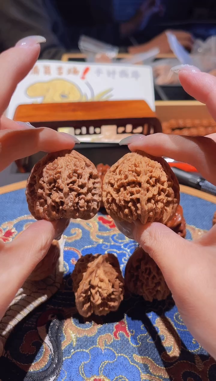 把件文玩核桃113满天星