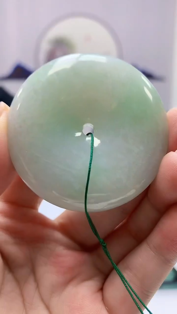 【闪购商品】定制翡翠未镶嵌5152ms-毛货挂件74