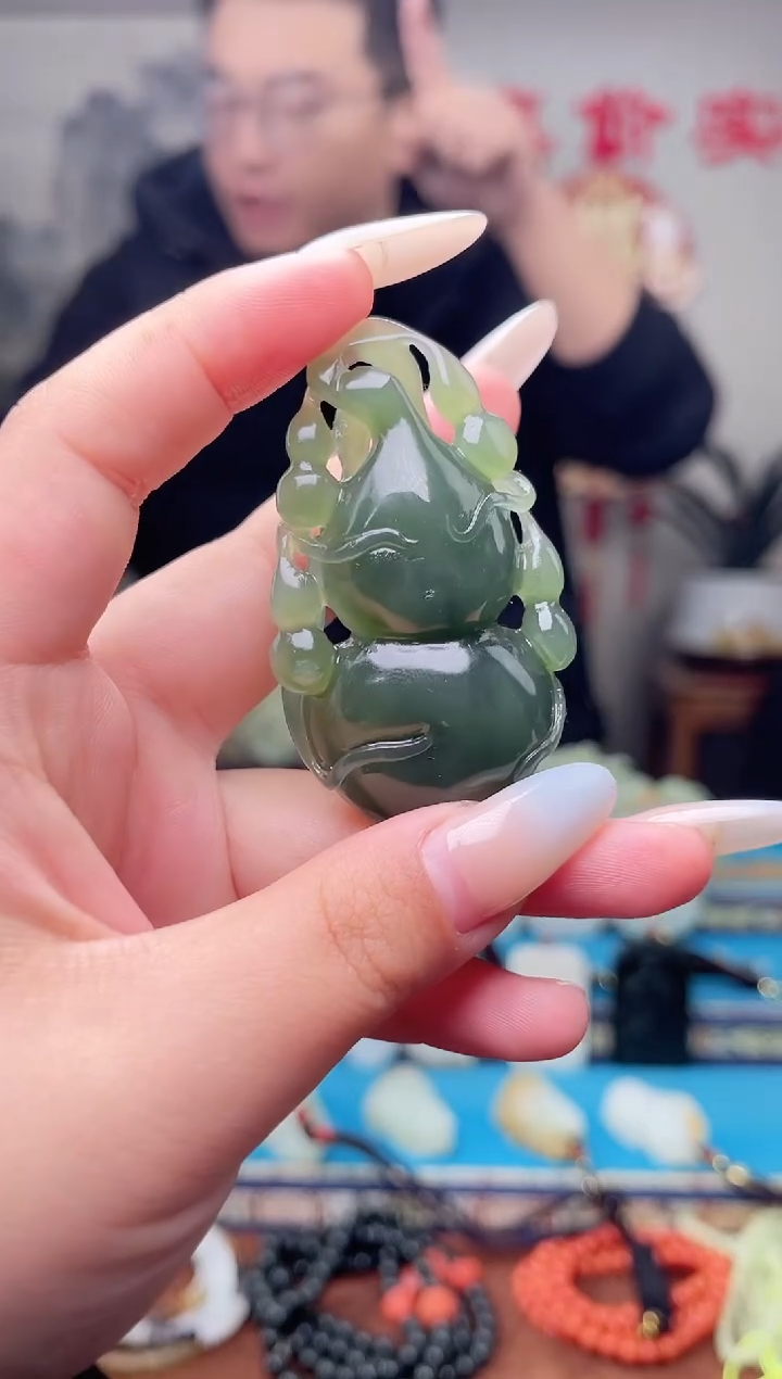【闪购商品】和田玉挂件未镶嵌1
