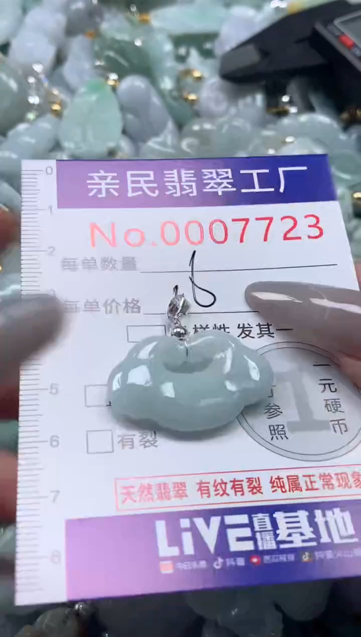 颈饰未镶嵌翡翠7723