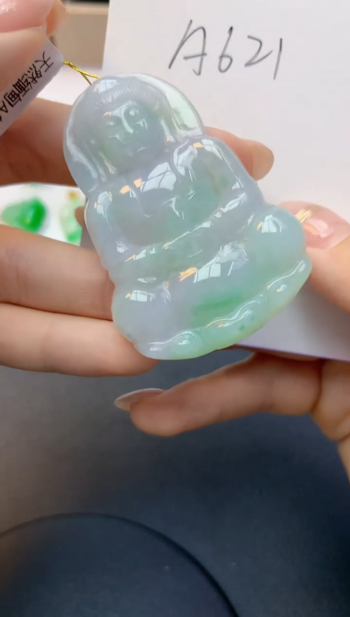 颈饰未镶嵌翡翠天然A货缅甸翡翠百元以上9元证书费自理