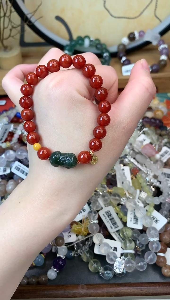 【闪购商品】玛瑙手饰未镶嵌186手串