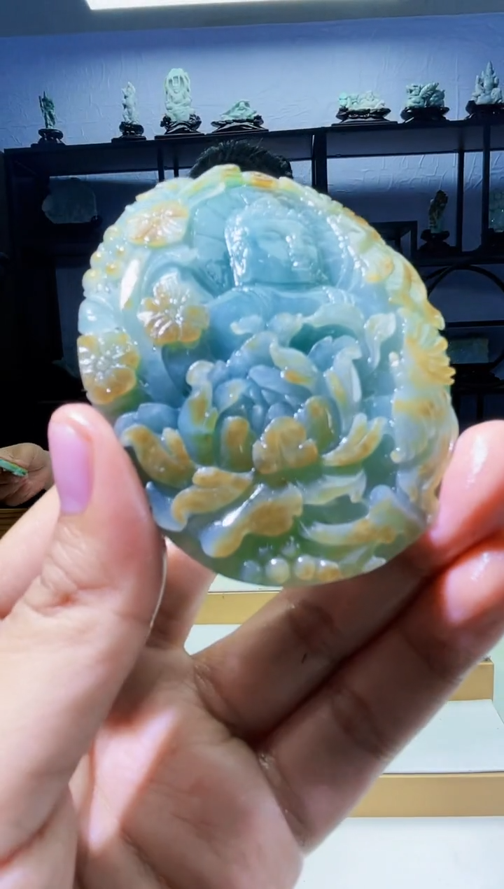 【闪购商品】定制翡翠未镶嵌毛货03070076