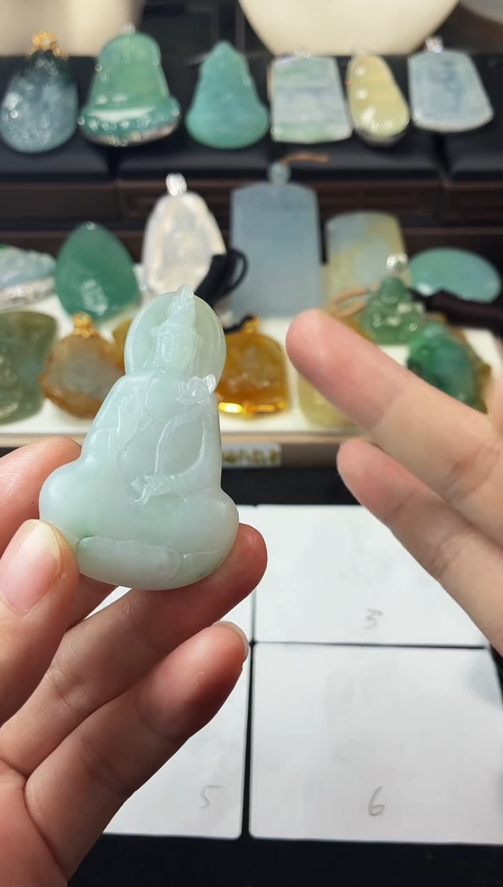 未镶嵌定制翡翠多**亿4069毛货不退不换