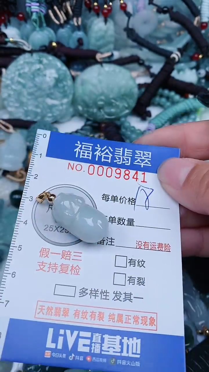 【闪购商品】翡翠颈饰未镶嵌...0009841