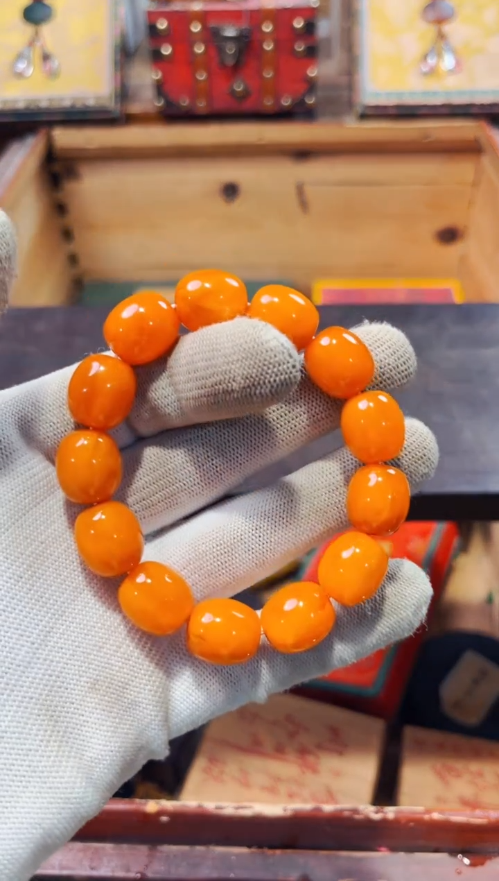 【闪购商品】蜜蜡裸石未镶嵌瑞帝专属高端精品80