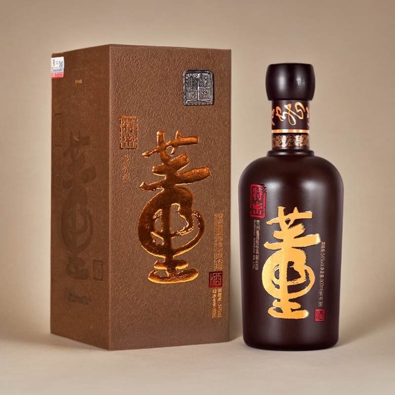 董酒【抖音旗舰】特密董香型高端白酒佰草入曲商务宴请54度500ml