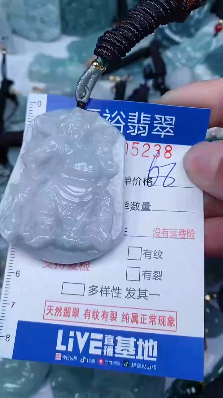 【闪购商品】翡翠颈饰未镶嵌...0005238