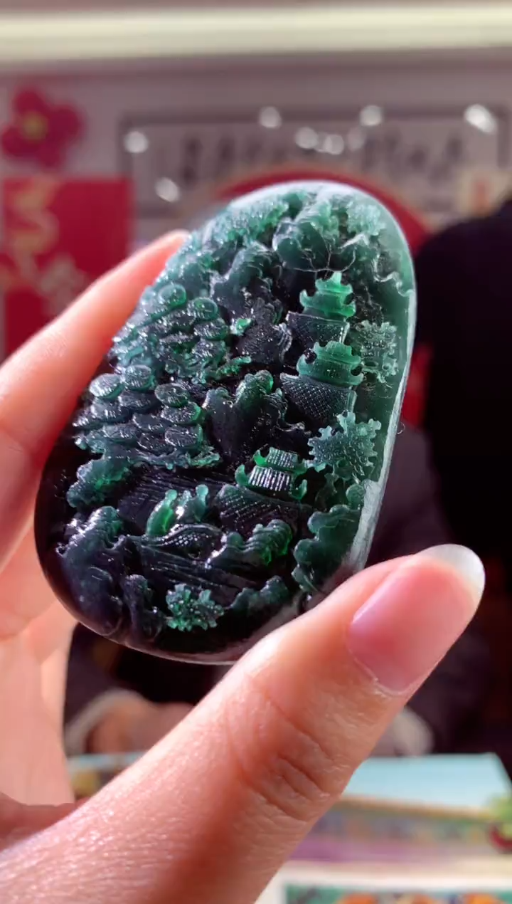 【闪购商品】定制翡翠未镶嵌天然A货翡翠（拍一发一）