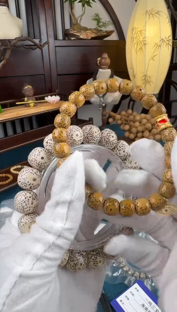 手串星月菩提原生态顺白