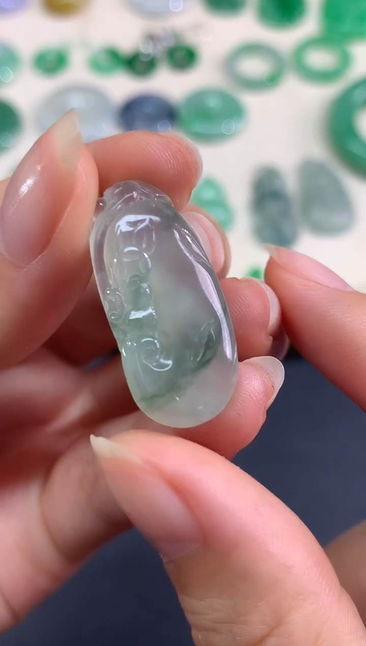 未镶嵌定制翡翠毛货翡翠|680