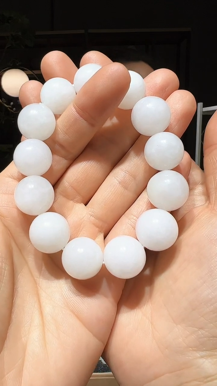 【闪购商品】和田玉手串未镶嵌16+圆珠