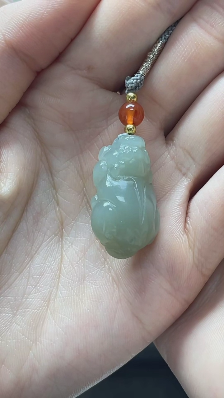 【闪购商品】和田玉颈饰未镶嵌貔貅吊坠