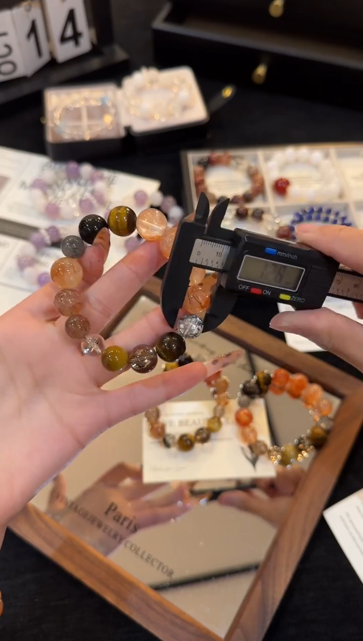 合金手链水晶黑金超x2717