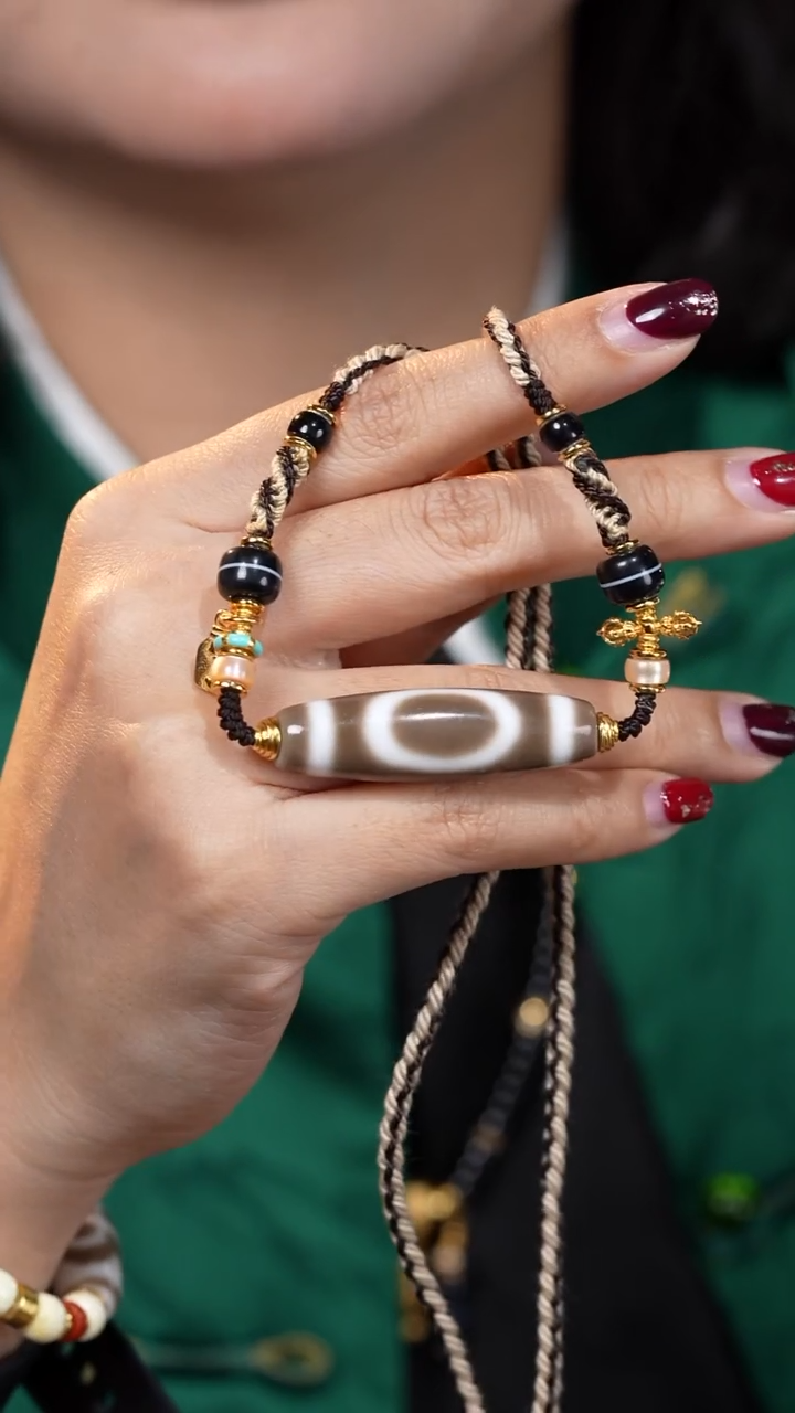 【闪购商品】玛瑙/玉髓颈饰未镶嵌Y61865T地锁骨链