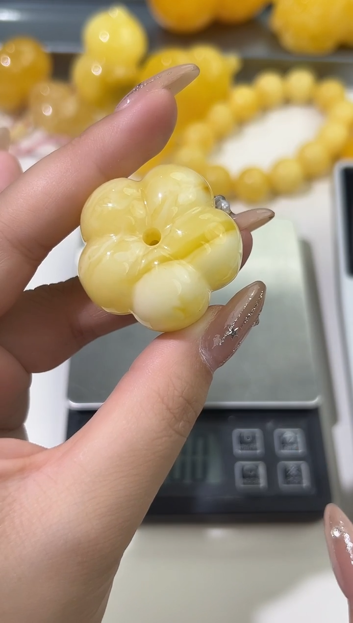 裸石琥珀未镶嵌天然琥珀蜜蜡吊坠