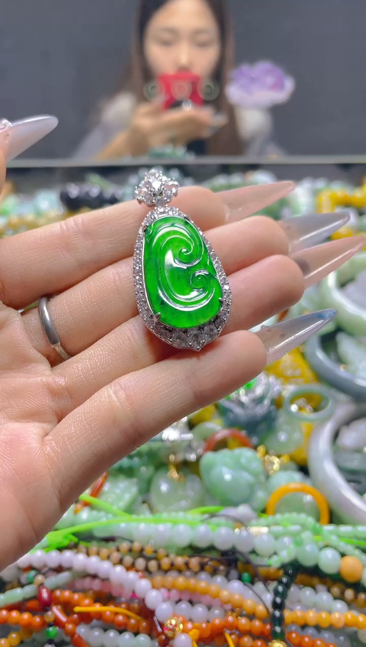 颈饰未镶嵌翡翠多样性发货择优发货