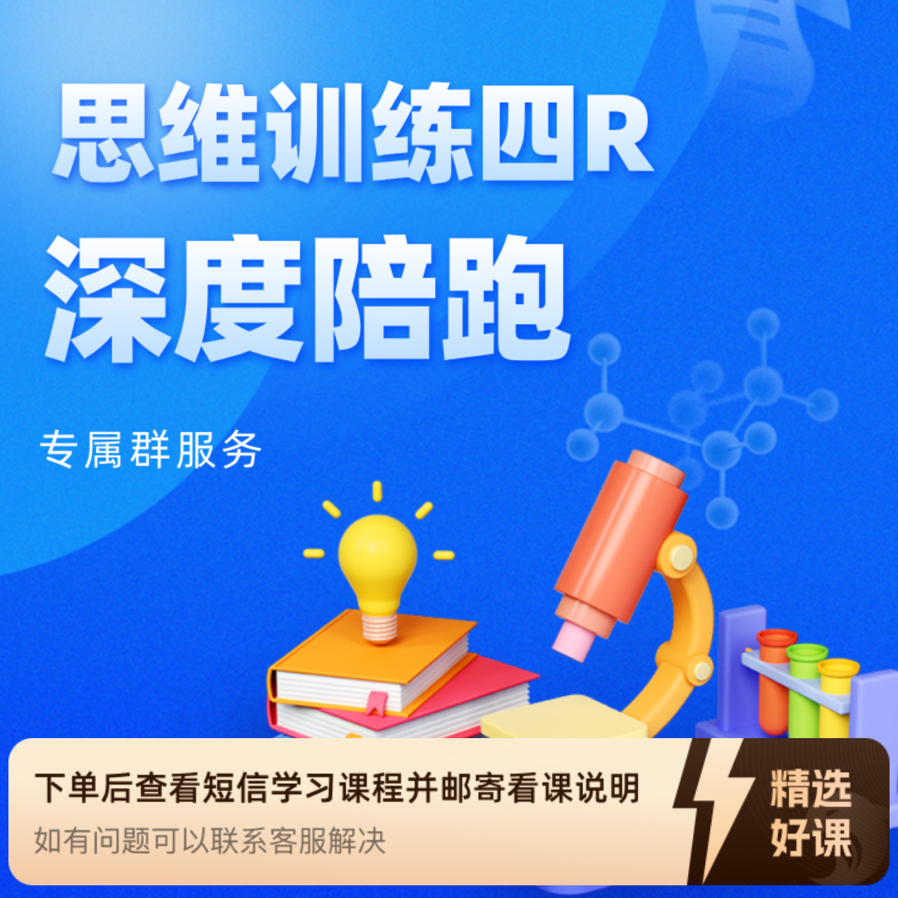 思维训练四R（深度陪跑）（留意短信解锁课程）