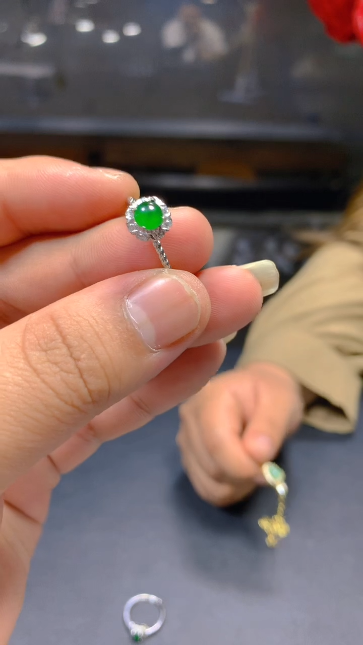 【闪购商品】翡翠戒指未镶嵌0783374554/多样性发一