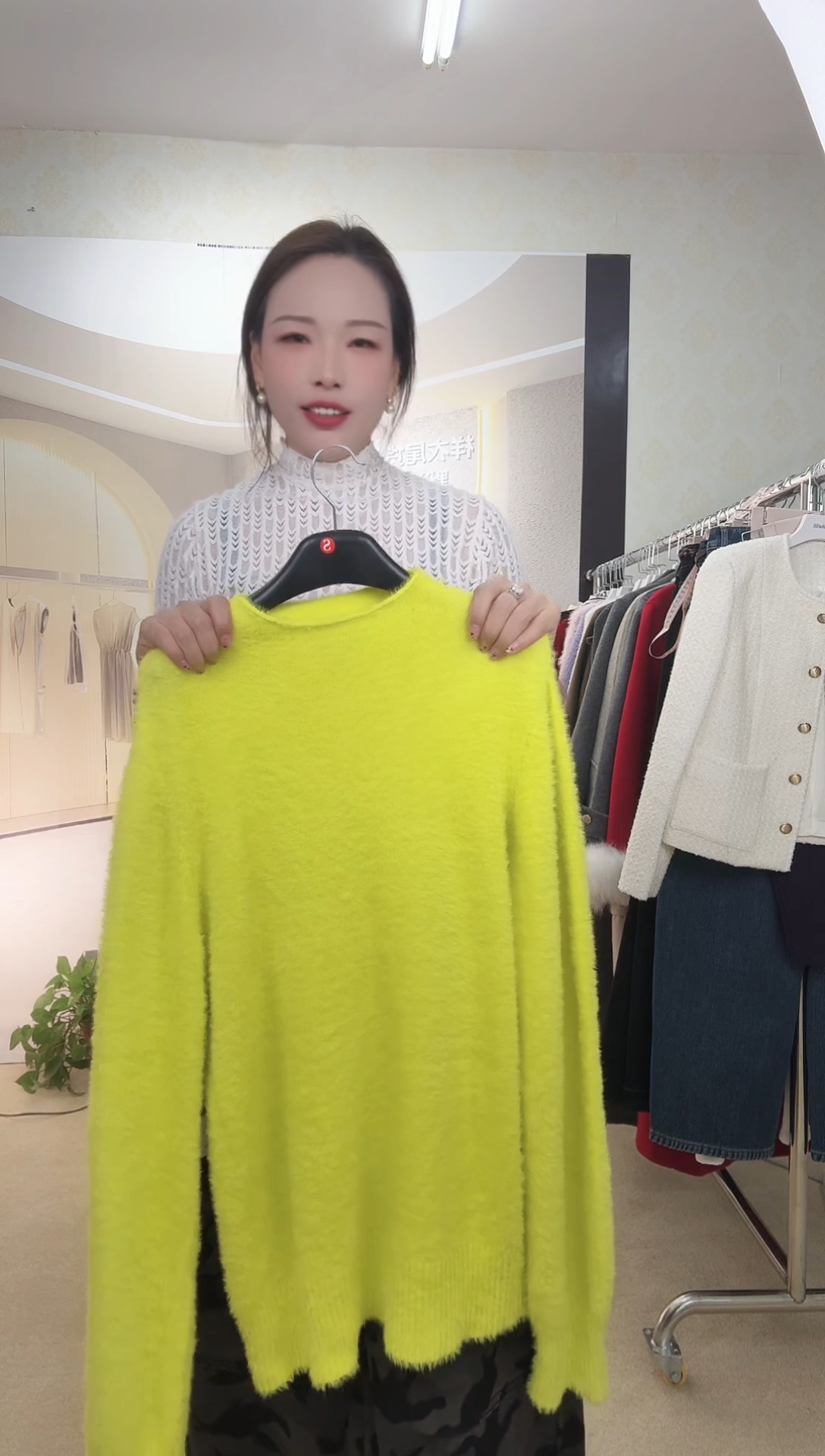 心*?绿色毛衣888888