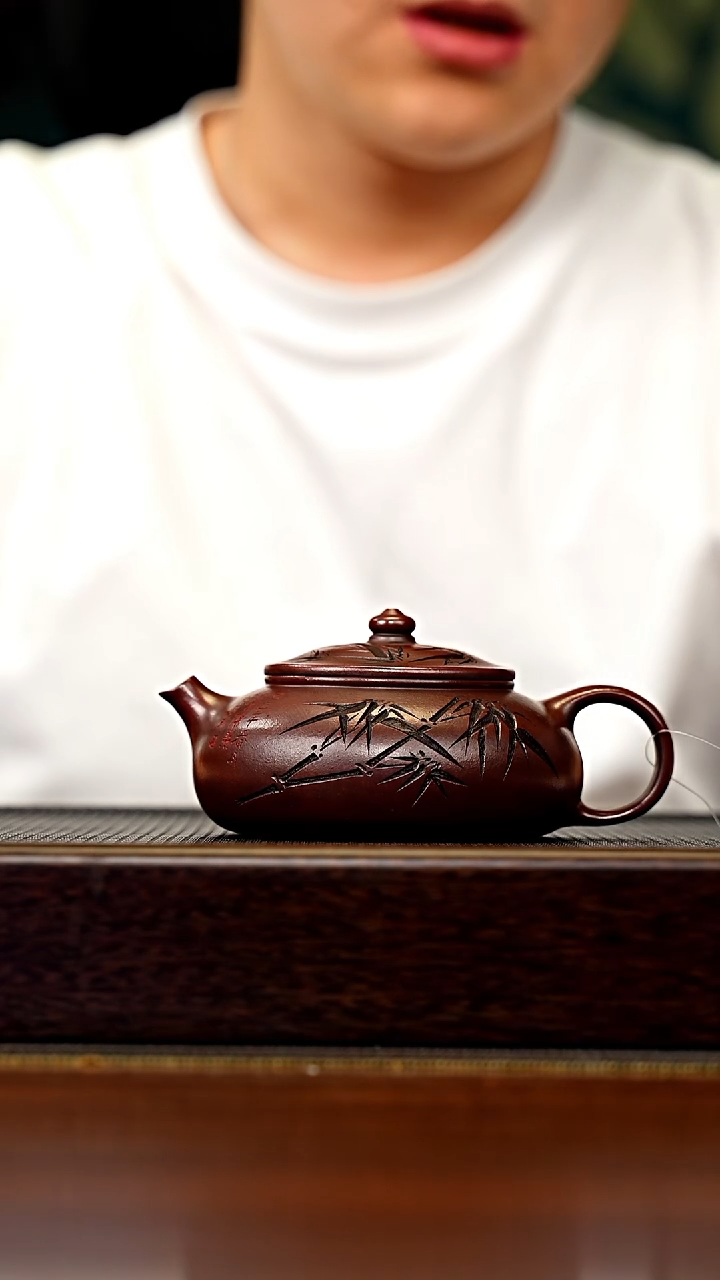 茶壶紫砂宜兴原矿 手工 紫砂壶容量200CC