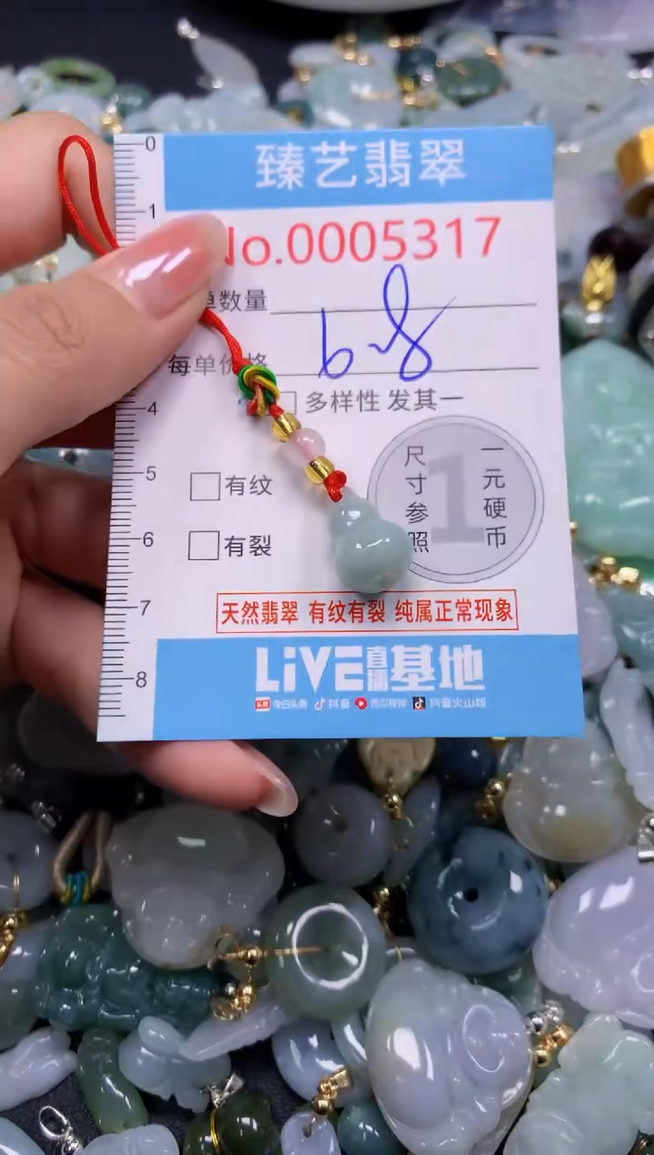 颈饰未镶嵌翡翠6317