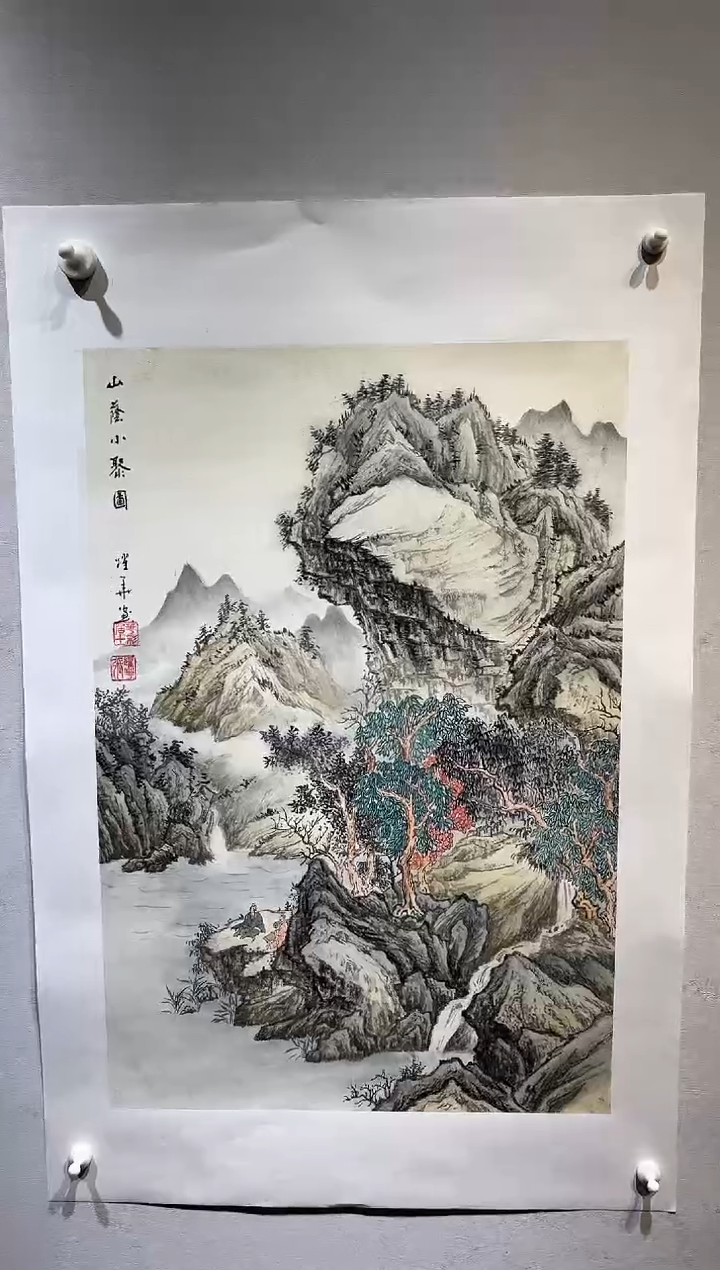 国画国画SS-1201039-张跃华央创美术馆精品定制备案作品