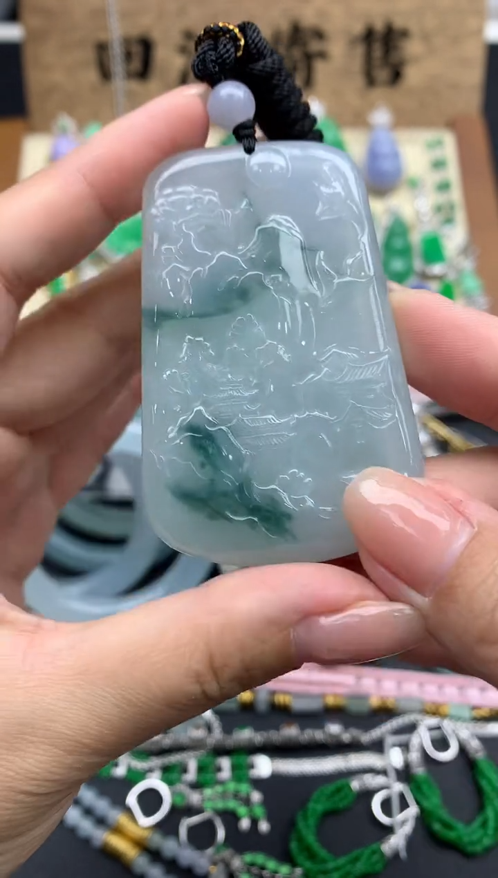 【闪购商品】翡翠颈饰未镶嵌256--中国好珍宝