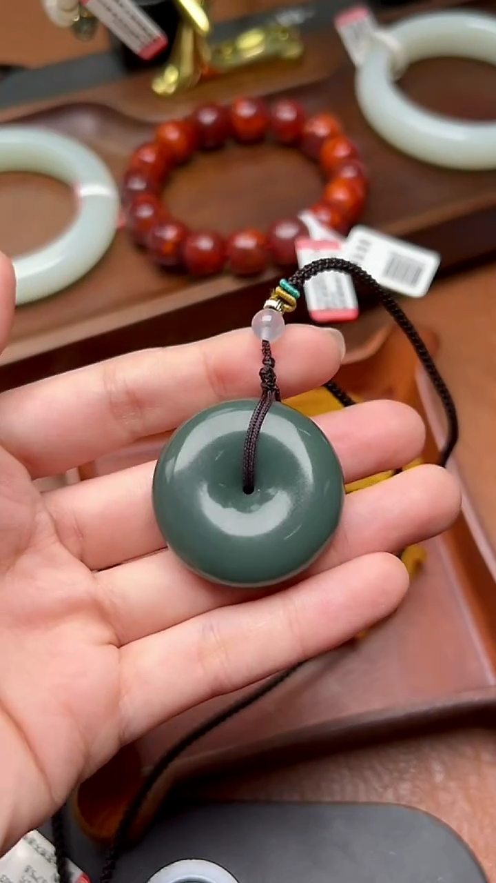 【闪购商品】和田玉吊坠(不含链)未镶嵌JYMND41221-1