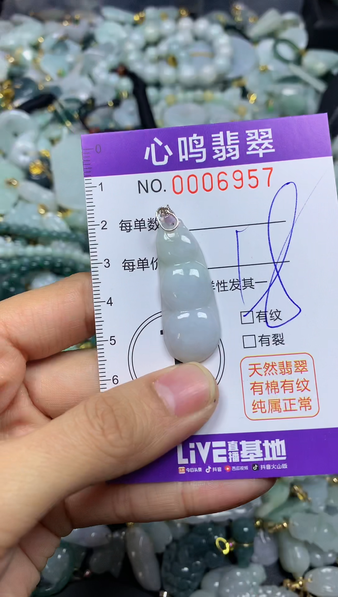 【闪购商品】翡翠颈饰未镶嵌闪购006957