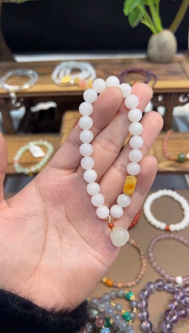 【闪购商品】和田玉手链未镶嵌手饰@@