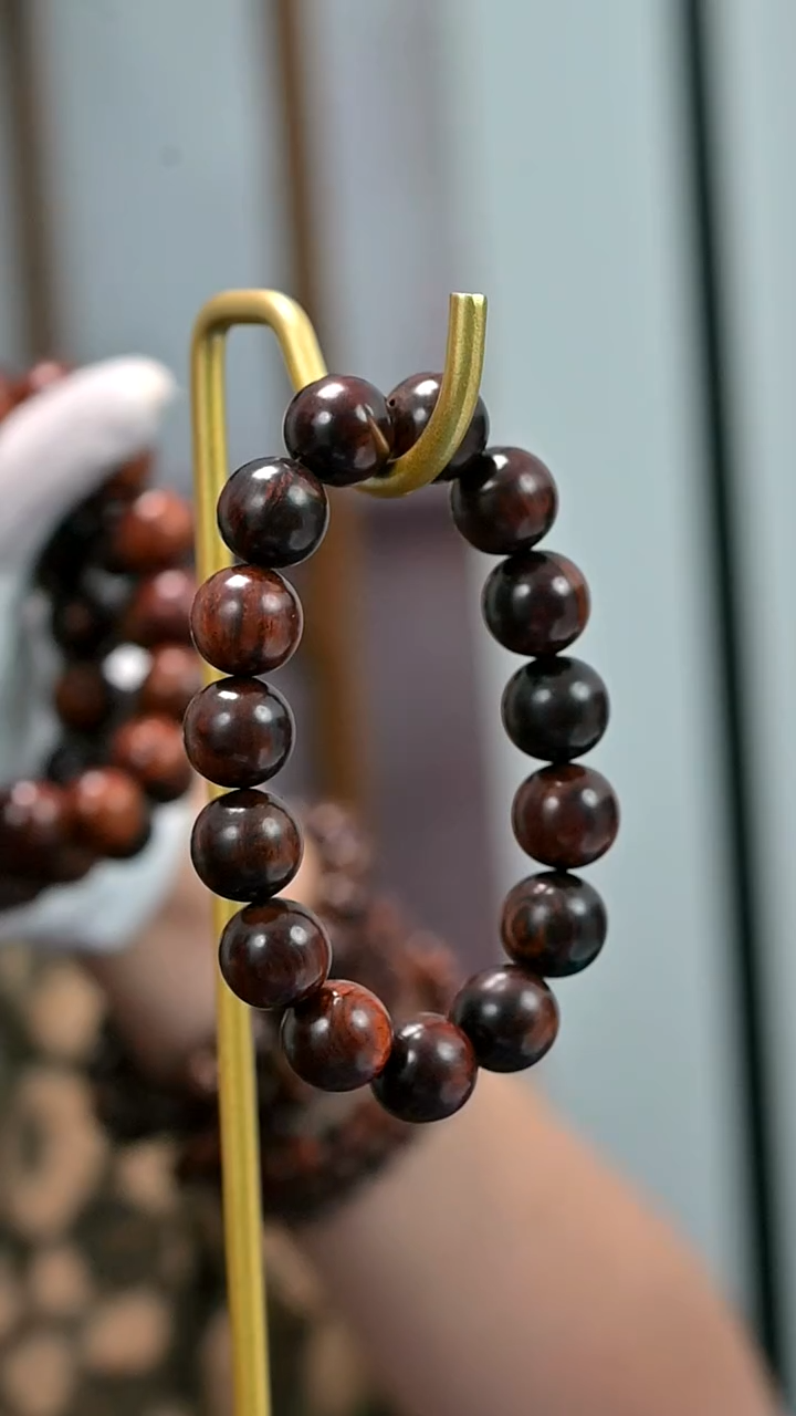 手串/手链黄花梨/降香黄檀海南黄花梨15mm文玩精品手串