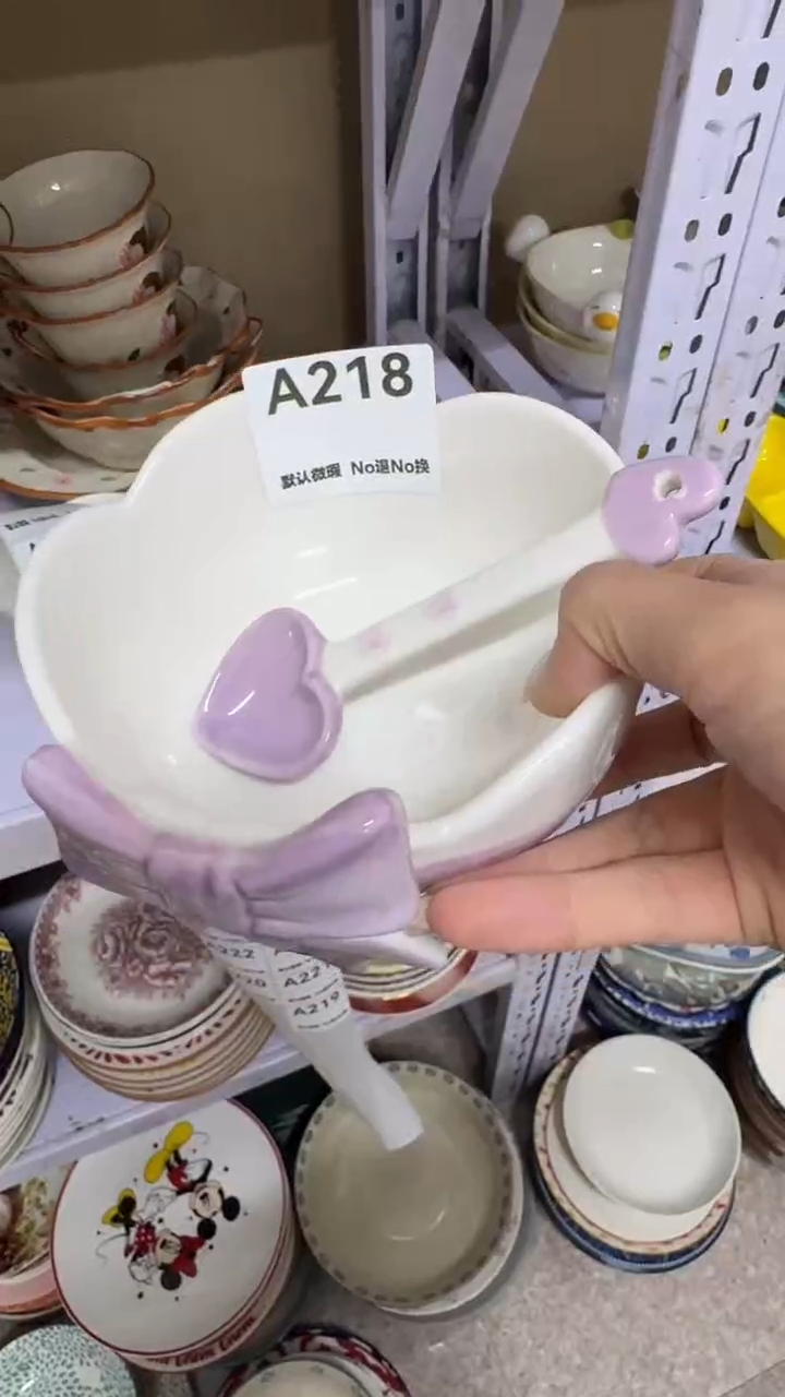 摆件陶小*白默认微瑕！满20包邮！