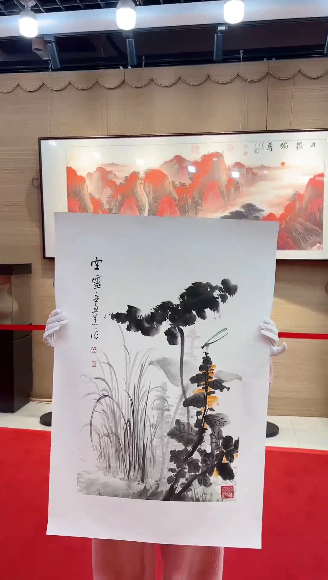 【闪购商品】国画国画道一老师手绘作品D1