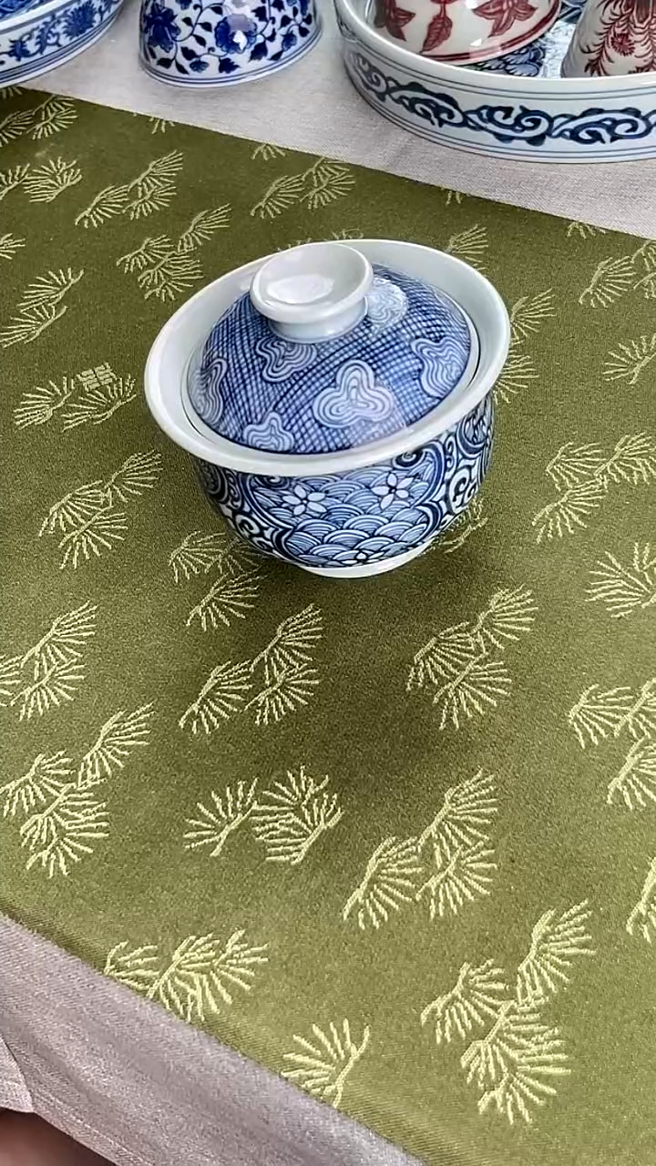 瓷片景德镇毛仔柴窑杯