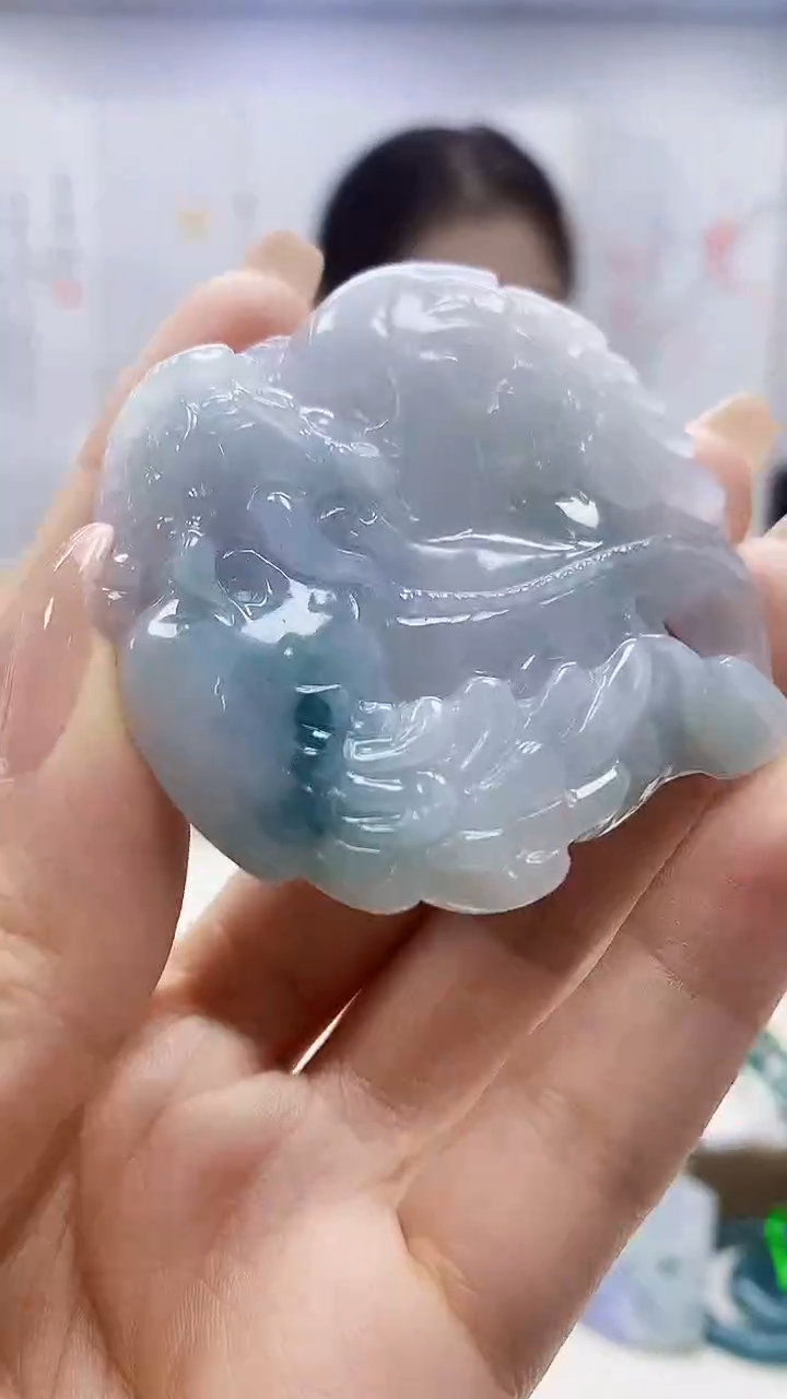 未镶嵌定制翡翠3099ty-毛货挂件8