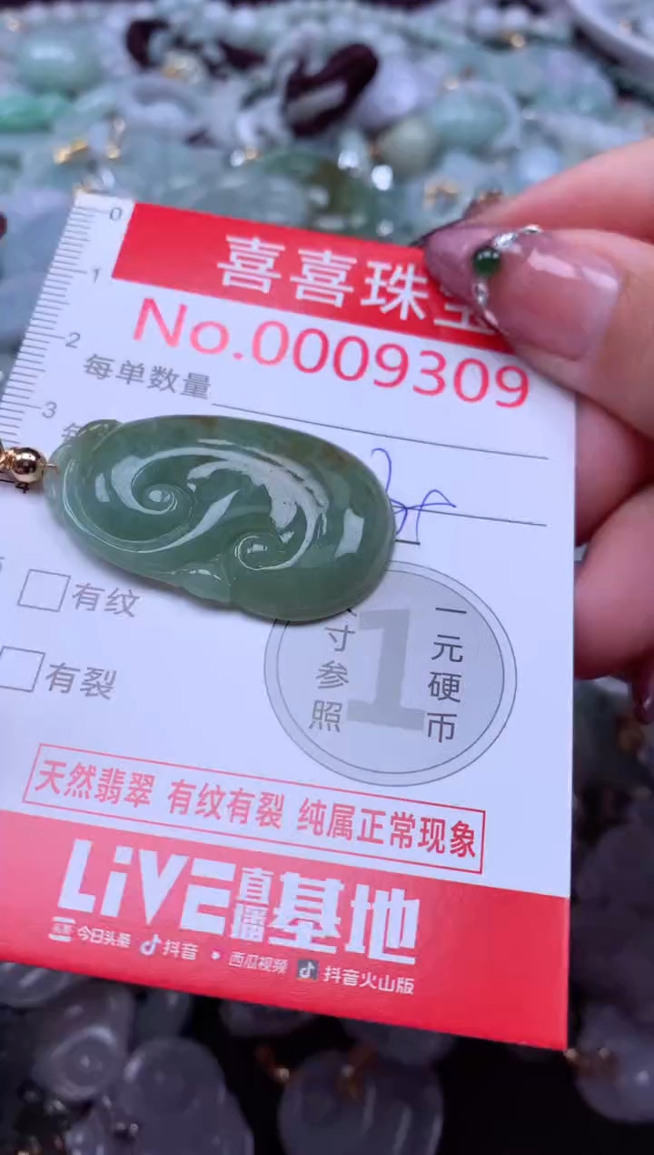 颈饰未镶嵌翡翠9309