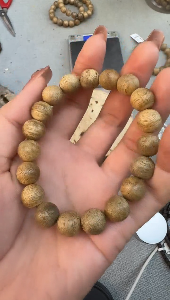 手串沉香1107达拉干野料圆珠单圈多样性发一