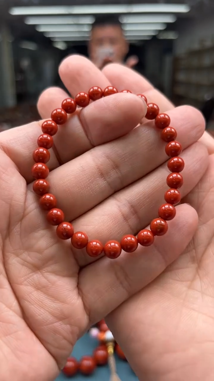 【闪购商品】南红玛瑙手串未镶嵌川料手串6mm
