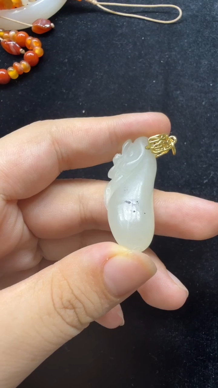 吊坠(不含链)未镶嵌和田玉203福瓜