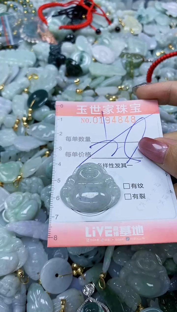 【闪购商品】翡翠颈饰未镶嵌闪购0194848多样性发其一