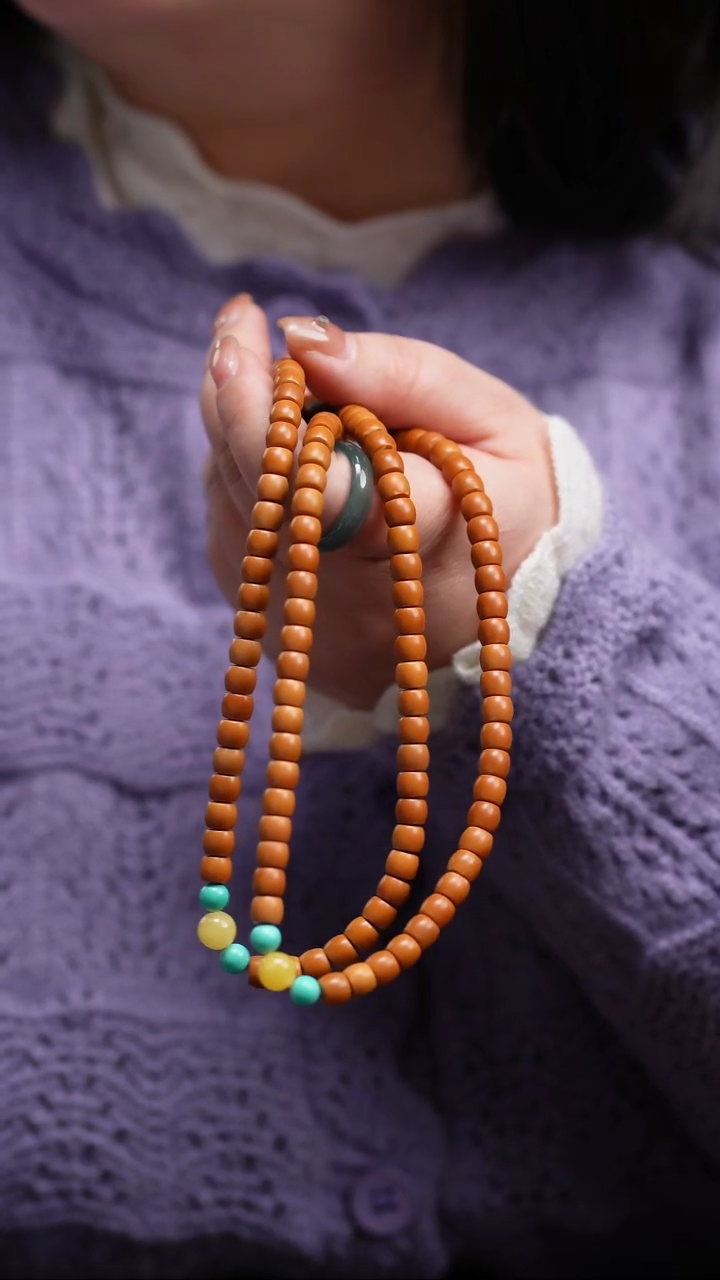 【闪购商品】橄榄核手串/手链0.67直切108